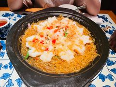 蒜蓉粉丝凤尾虾-绿茶餐厅(布吉万象汇店)