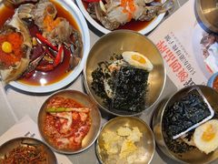 -草家酱蟹炭火烤肉店(珲春南路一店)