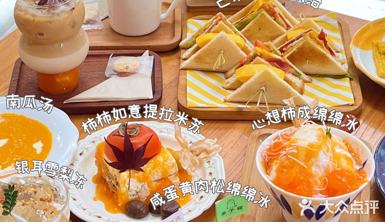 东莞栗子猫秋季限定🍁柿子系列击中我心💓