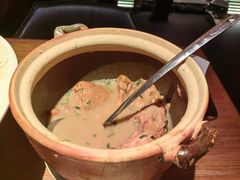 铫子煨排骨粉藕汤-清水亭湖北菜(大屯DT51店)