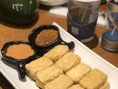 香煎石屏豆腐-云海肴·汽锅鸡·云南菜(苏州中心店)