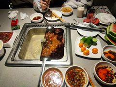 清油麻辣锅底-海底捞火锅(老城根店)