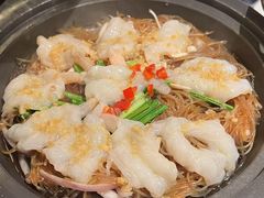 金银蒜三宝粉丝虾-绿茶餐厅(天津天河城店)