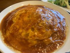 锅塌三样-天津乾毓德饭庄·清真传统炒菜·海鲜烧烤(咸阳路店)