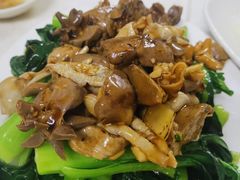 菜心炒鸡杂-醉贤居