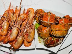 招牌秘制大头虾-聚汇三少·龙虾·中餐厅(莫邪路新天地店)