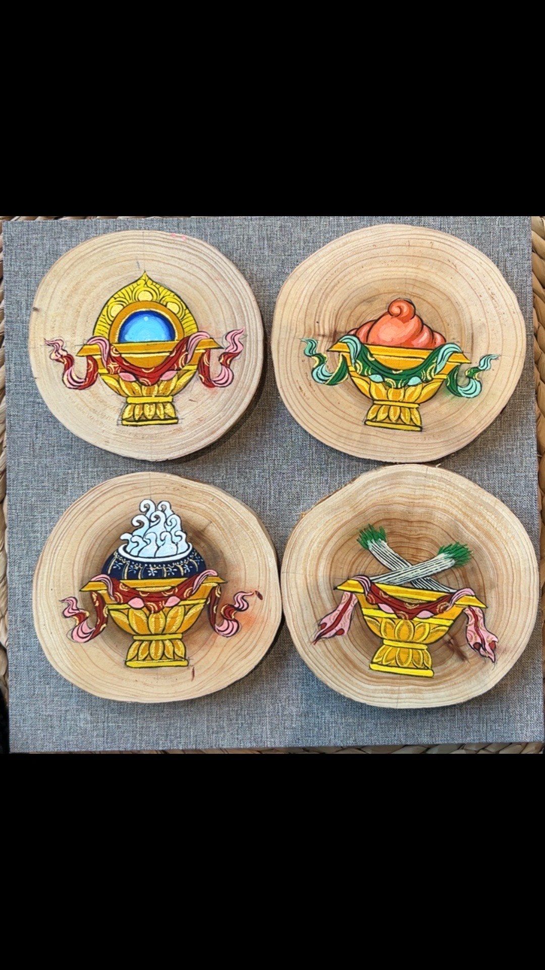 唐卡手工制作#文创