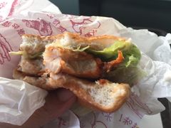 -百富烤霸 烤鸡汉堡(喀什西路华润店)