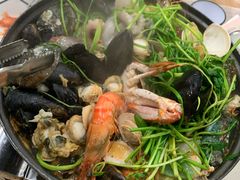-大关领烤贝壳海鲜汤