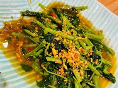 虾膏炒空心菜-米纸越南小馆(金鹰世界店)