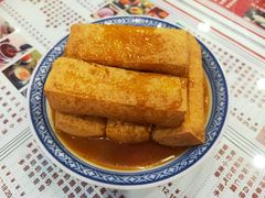 招牌蒜香炸豆腐-捷信牛奶甜品世家(学府店)