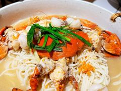 膏蟹拌面-十面欢腾·海鲜面·台式Bistro(长乐路店)