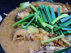 自晒椰菜干焖水库鱼-邹记·美食(斗门店)