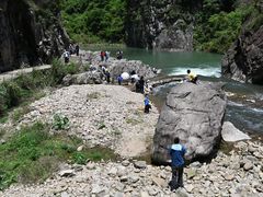 -楠溪江石桅岩
