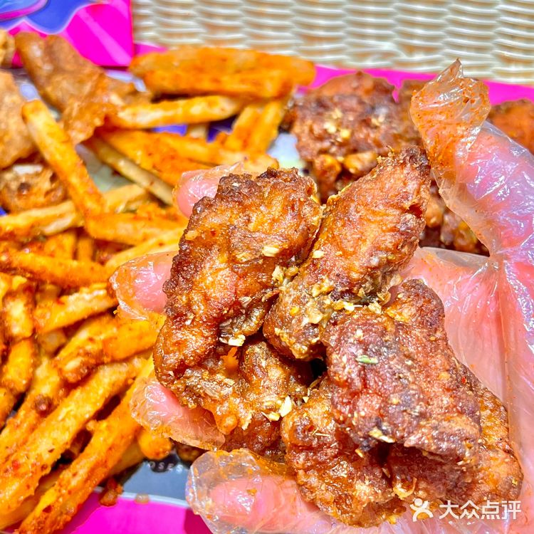 南昌这家自选蒜香炸鸡不踩雷‼️蒜香味超上头🔥