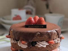 熔岩巧克力裸蛋糕-PETIT PARIS 小巴黎(花园道店)