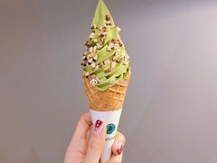 抹茶霜淇淋-36抹茶·千层与鲜果茶(欢乐海岸店)