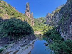 -楠溪江石桅岩