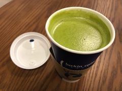 抹茶拿铁-瑞幸咖啡(1+1大厦店)