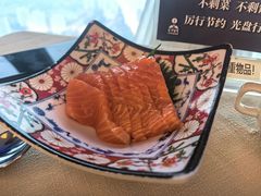 三文鱼鱼-中央电视塔旋转餐厅