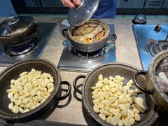 鲽鱼头-海派美食·家宴海鲜青岛菜·石锅鲽鱼头(东方城店)