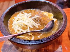 咖喱芝士石锅拌饭-大阪烧肉BAKA一代(十亩地店)