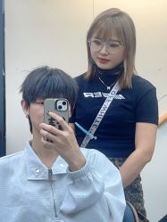 -藤野造型专业烫染接发