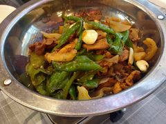 辣椒炒黑猪肉-彭耕记猪油炒小菜(吉联mall店)