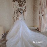 绝美长拖主婚纱～
