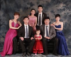 -时光纪亲子全家福照相馆(静安店母女写真父母纪念照)