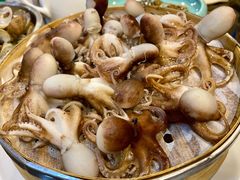 白灼墨鱼仔-良友·海鲜青岛菜(五四广场店)