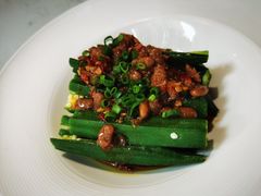 水豆豉拌秋葵-周三的情书花园餐厅(江北店)