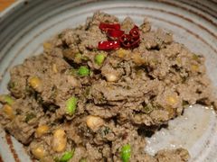 炒麻豆腐-四季民福烤鸭店(前门廊房二条店)