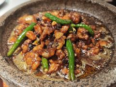 酱爆石锅蛙-绿茶餐厅(滨海万达广场店)