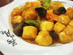 红烧日本豆腐-一品半亩园水饺(新城路店)