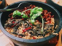 干巴菌黑胡椒牛肉拌饭-宁波柏悦酒店·钱湖渔港