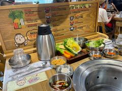 自助取餐区-姜虎东白丁烤肉(苏州中心店)