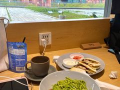 牛油果鲜虾青酱意面-Cafe Mersey默西咖啡(西交店)