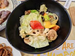 葡式榄油炒什菜-威尼斯西餐厅(小榄大信店)