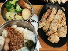 香酥排骨便当-小明同学(三里屯店)