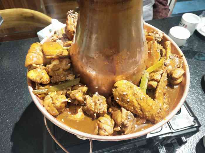 0317火锅鸡(正达店)-"和媳妇专门来沧州吃正宗的火锅鸡,在大众上.