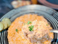 奶油青酱鸡肉牛油果烩饭-澳骄 Aussie Kitchen·手工披萨·西餐(国大店)