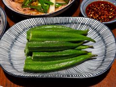 白灼秋葵-余味