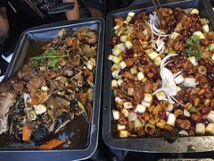 双拼口味宫保鸡丁烤鱼-锦尚阁烤鱼•天津菜(宣武门胡同店)