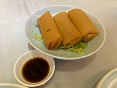 孜然牛肉春卷-悦湖公馆