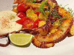 碳烤章鱼腿-LESCEDARS Brasserie Bistro香柏树