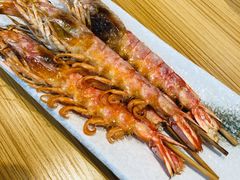 盐烤大虾-花和海鲜自助(梅江店)