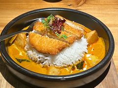 咖喱鸡排焗饭-本处·素食·融合料理(南油店)