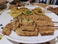 金针菇-龚海宝· 烧烤· 羊肉原切挂糊更好吃(庄市店)