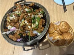 状元炒烤肉-宏状元现熬粥·京味菜(三里河店)
